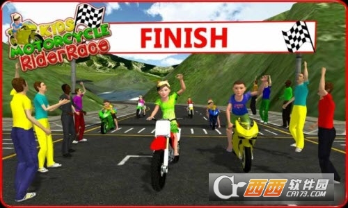 Kids MotorBike Rider Race 3D(孩子们的摩托车竞速中文版) v1.0 安卓版