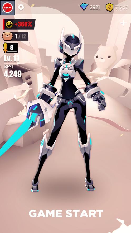 战斗少女跑酷免费钻石兑换码安卓最新版  v4.0.2