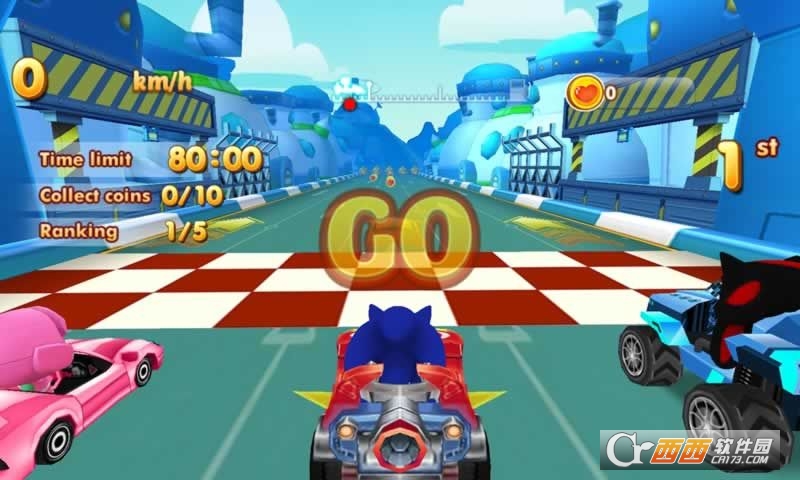 Sonic Chibi Race(索尼克卡丁车官方版) v1.1.23