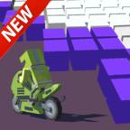 绿色小人自行车