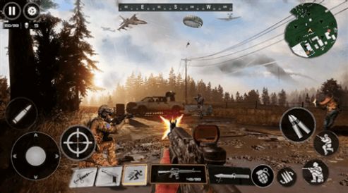 跳伞吃鸡战场游戏安卓手机版  v4.5.1