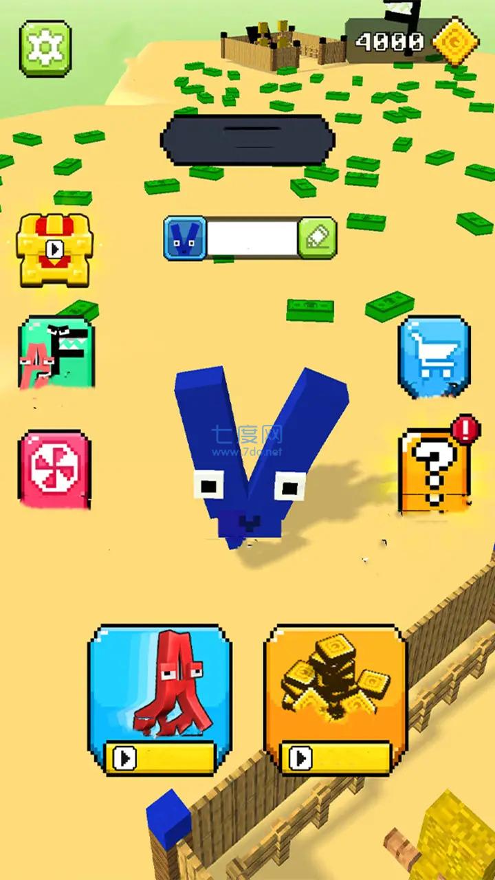 字母塔防大作战游戏