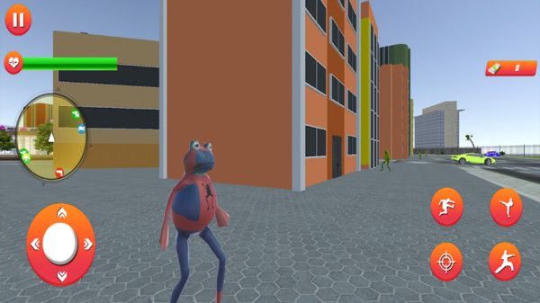 神奇蜘蛛青蛙英雄中文手机版图片2