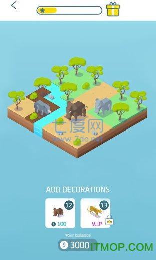 彩色土地按编号建造