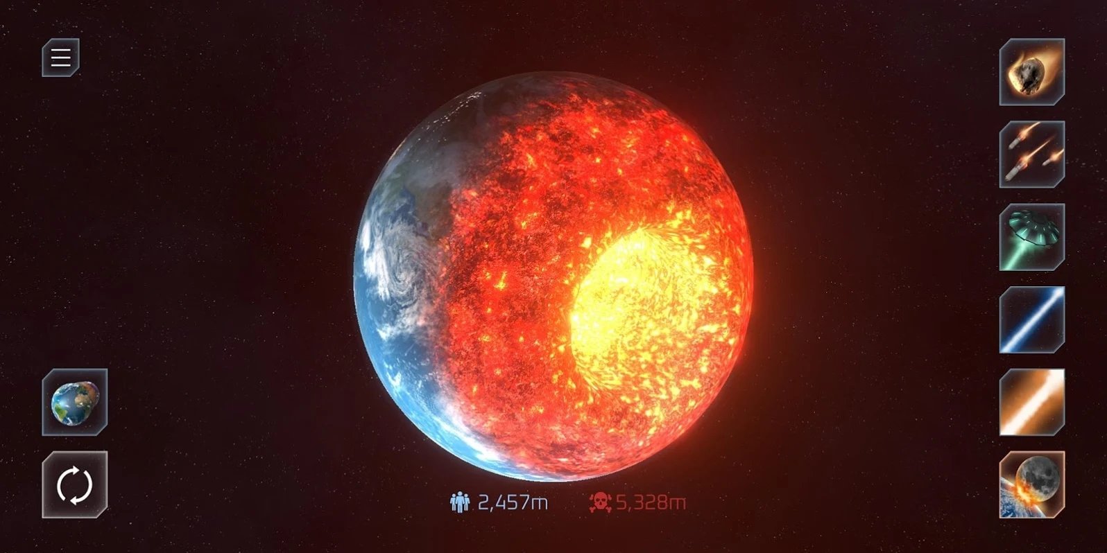 星球毁灭模拟器平面地球下载  v3.5.1