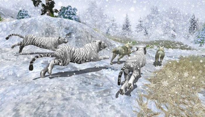 北极狼家庭模拟器截图2