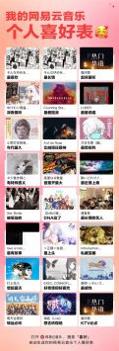 网易云音乐个人喜好表截图1