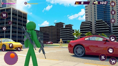 火柴人都市猎车  v1.0