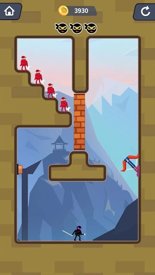 致命一击忍者英雄 v1.0