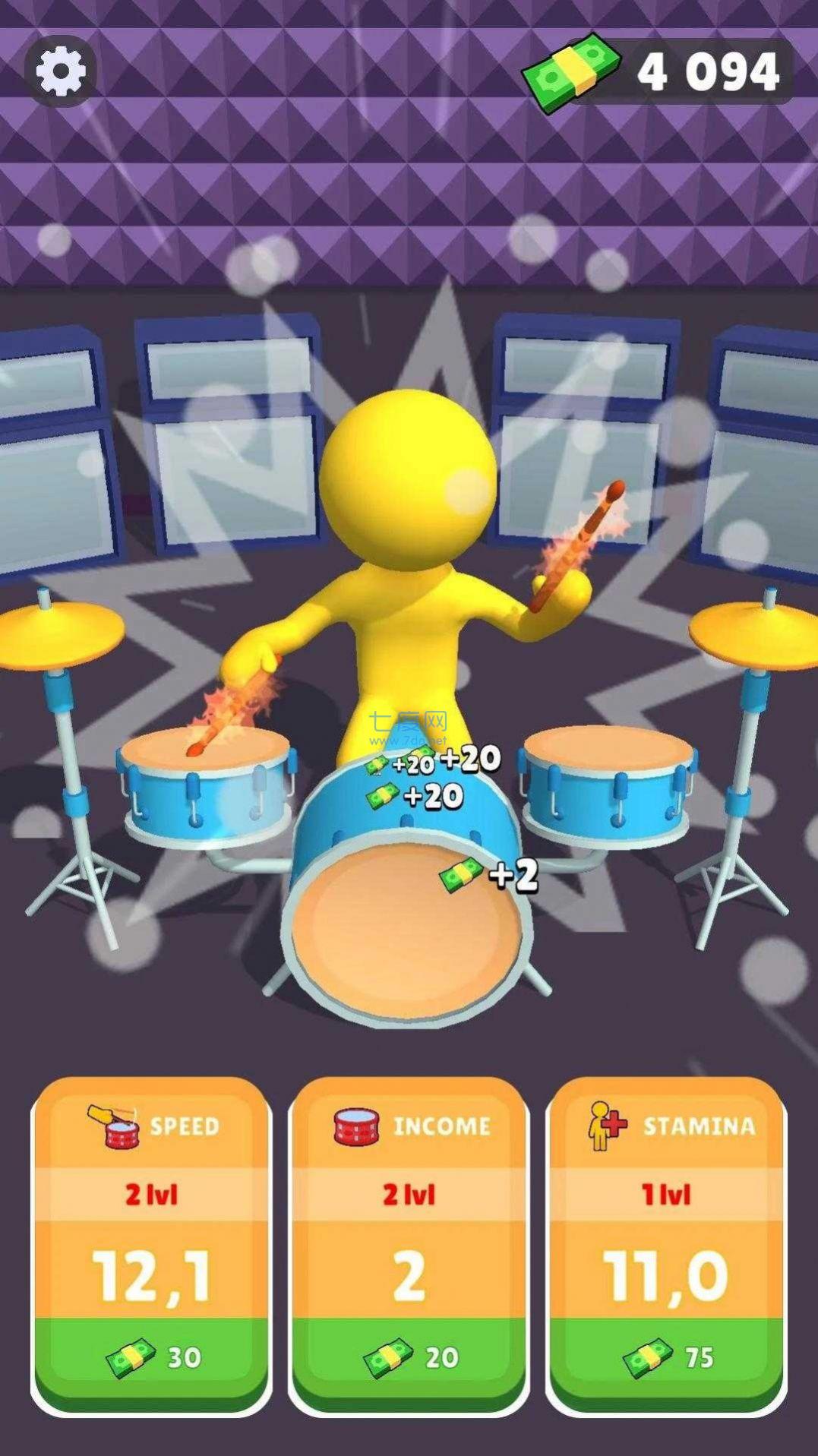 闲置的鼓手游戏