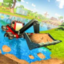 Toon Excavator Simulator(香椿挖掘机施工)