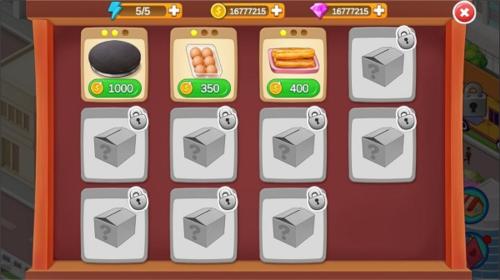 楼下的早餐店全部解锁版