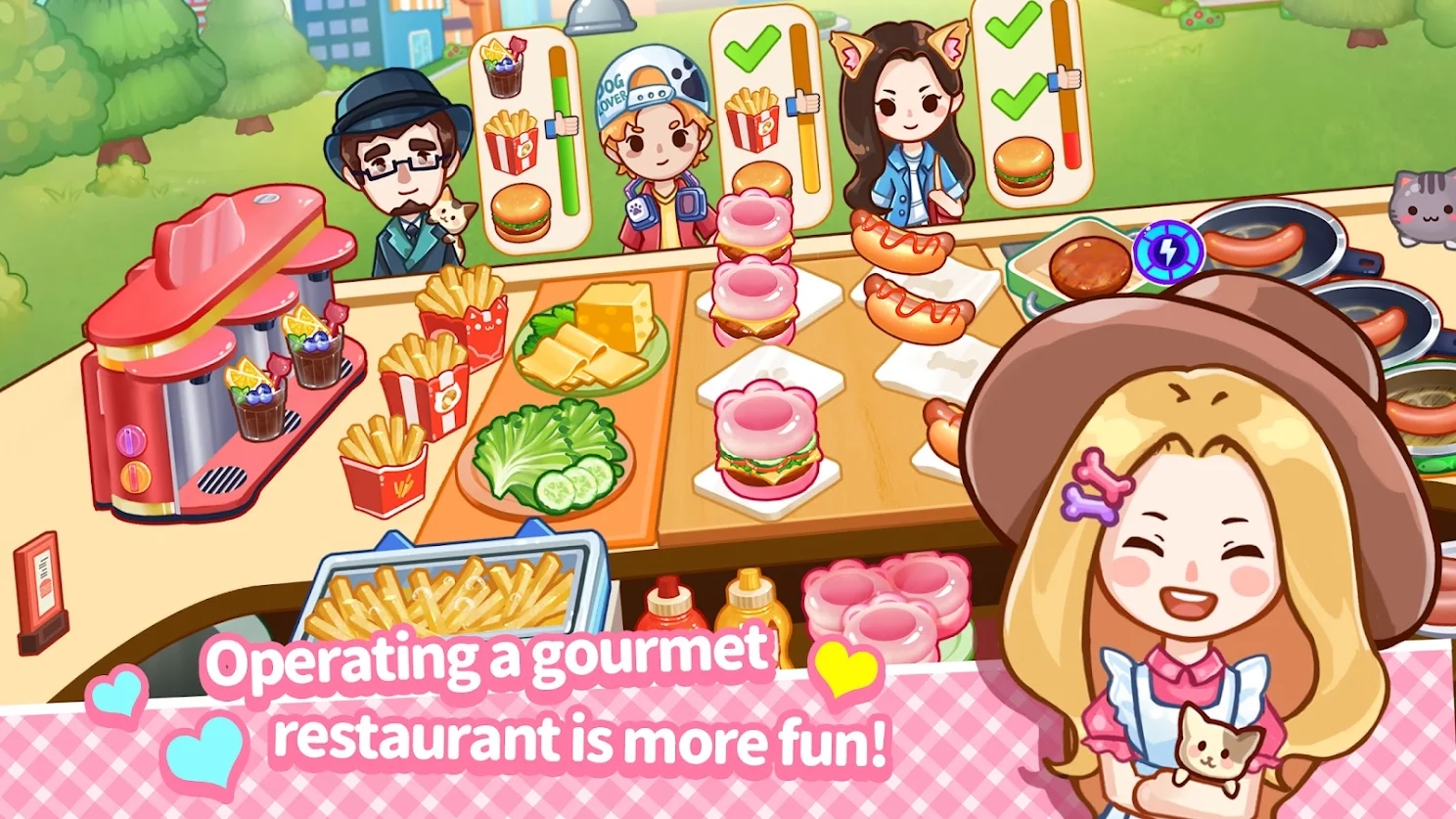 我的动物餐厅游戏中文版（Animal Restaurant）  v5.4.2
