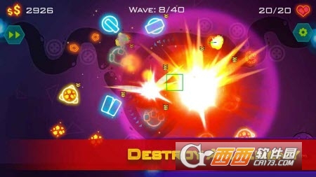 Tower Defense: Geometry War(塔防几何战争手游) v1.2.3安卓版