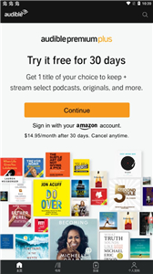 亚马逊有声读物中文版