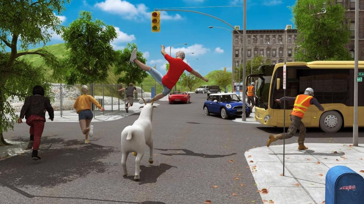 狂暴山羊城市大作战 v1.0