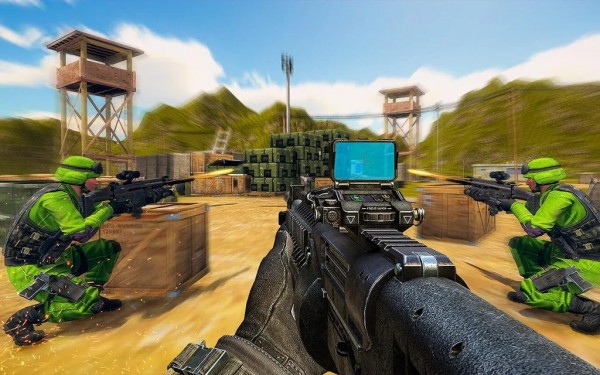 战斗行动军突击队游戏安卓版 截图1