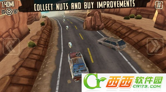 疯狂道路跑酷截图0