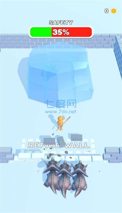 冰墙保卫战游戏
