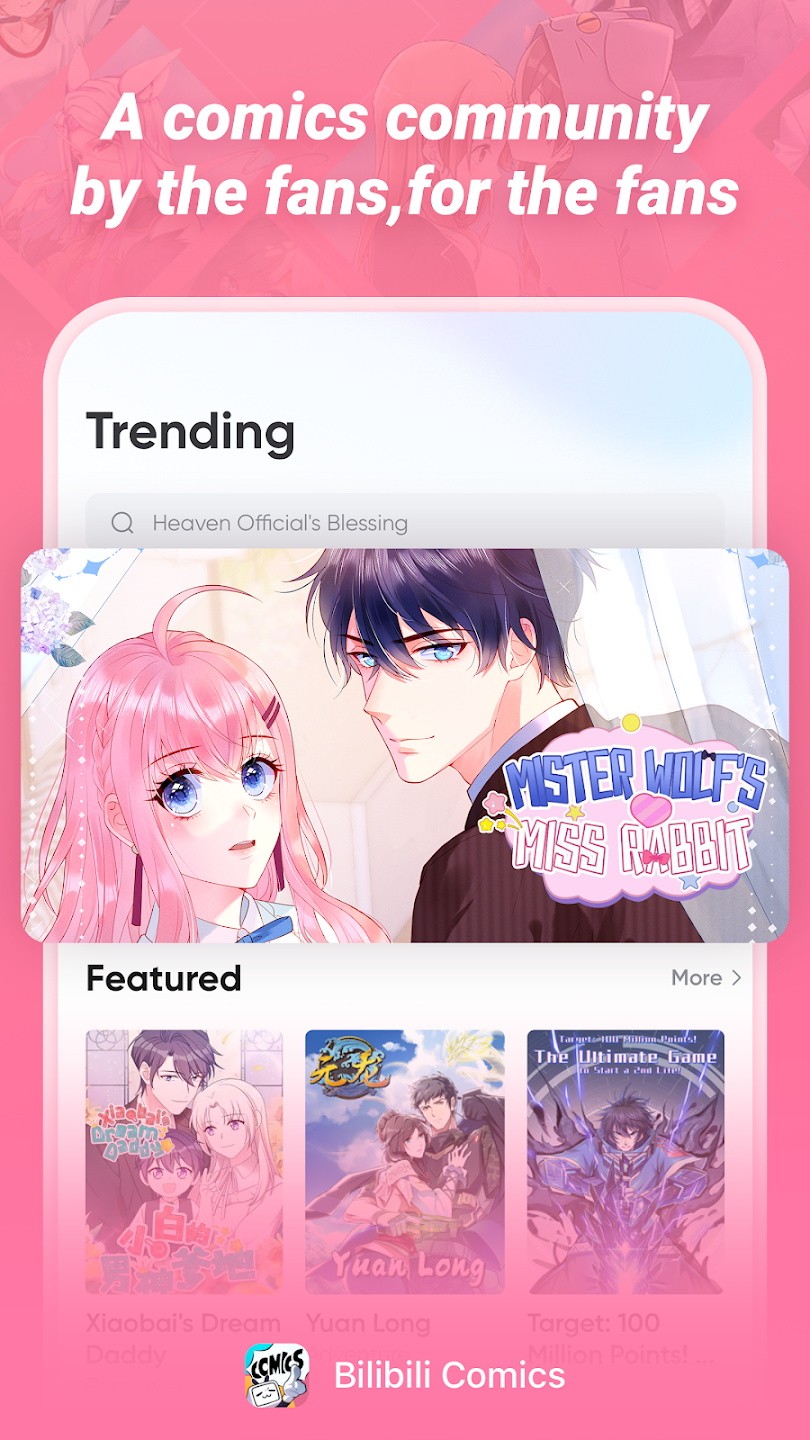 哔哩哔哩漫画国际版  v3.1.1
