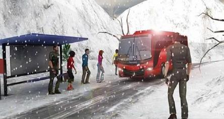 Downhill Snow Bus Driver(山站公交模拟器(休闲驾驶)) v1.0 安卓版