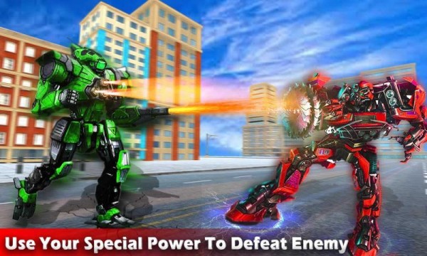 超级英雄飞狮机器人变形游戏官方安卓版图片1