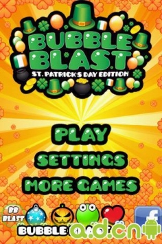 泡沫爆破 圣帕特里克节版 Bubble Blast St Patrick's Day v2.0.4 v2.5.5