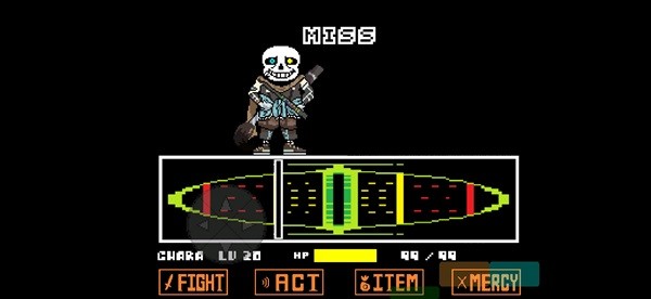跟sans的战斗