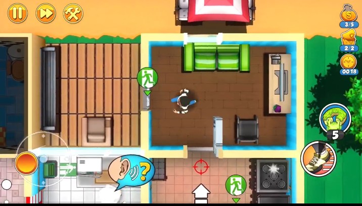 Robbery Bob2免费金币道具汉化中文版下载（神偷鲍勃2）  v5.0.4