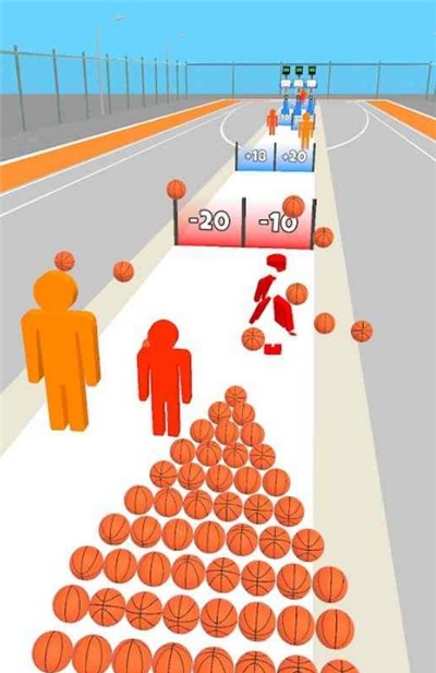 篮球倍增跑游戏 v0.1
