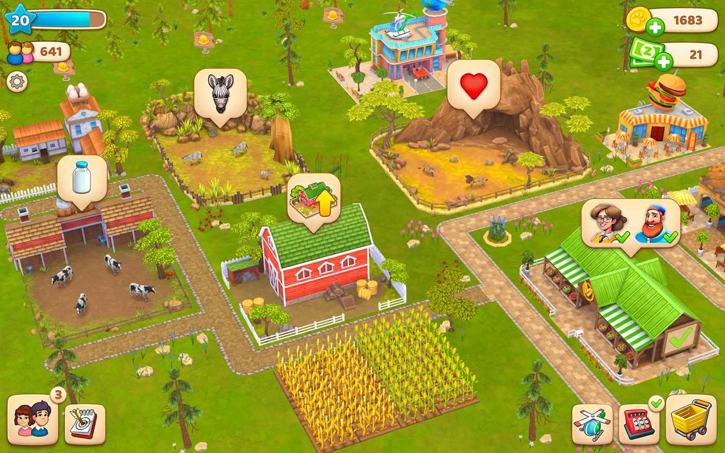 Animal Garden动物园和农场游戏中文版  v3.1.1