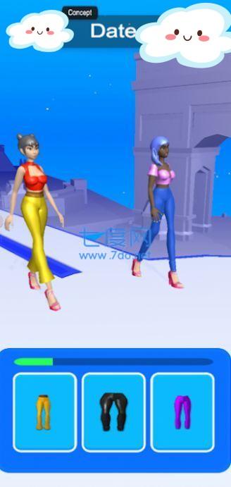 行走时尚之战游戏