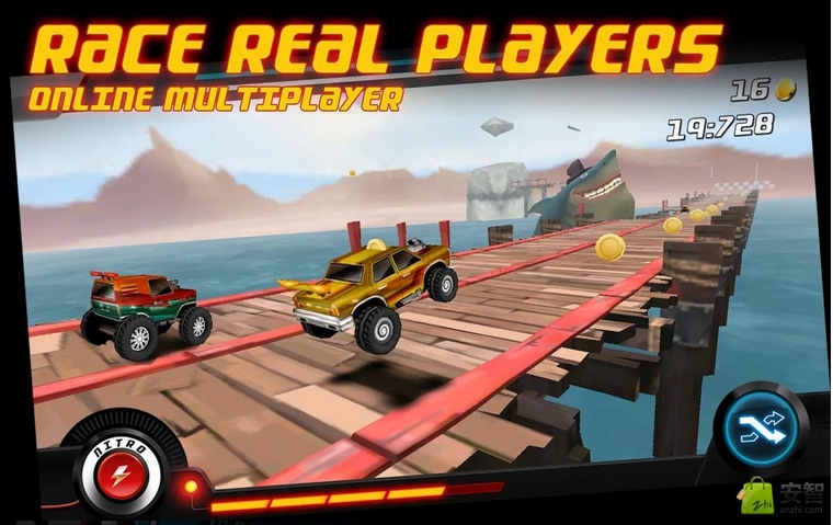 热血赛车 Hot Mod Racer 无限金币版 1.5 安卓版