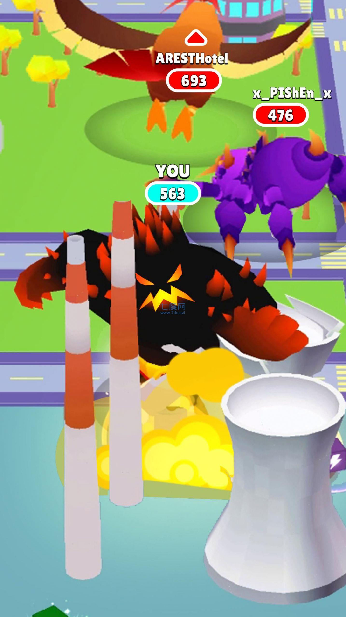 疯狂巨兽进化游戏