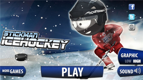 火柴人冰球官方正版(Stickman Ice Hockey) v2.4
