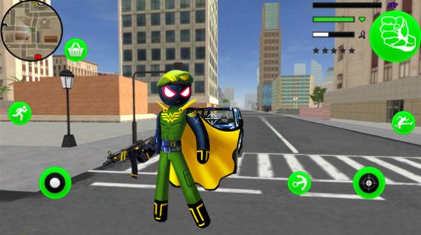 陆战型绳索火柴人游戏汉化中文版  v3.2.1