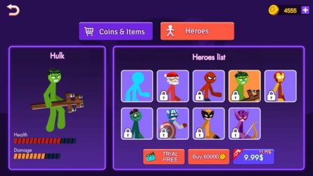 火柴人格斗战场Stickman Fight Battleground v4.0.5