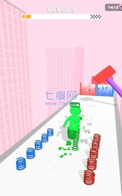 弹簧腿跑者游戏