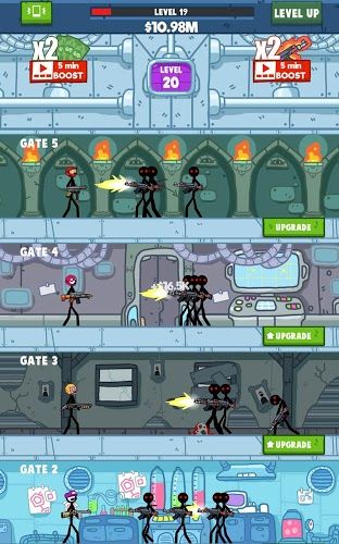 闲置火柴人免费金币汉化版下载  v3.1.1