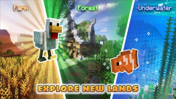 方块建造世界游戏无限资源中文最新版图片1