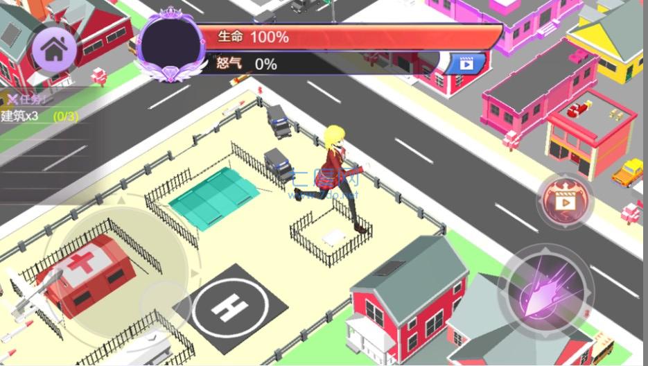 樱花巨人破坏城市游戏 v1.0