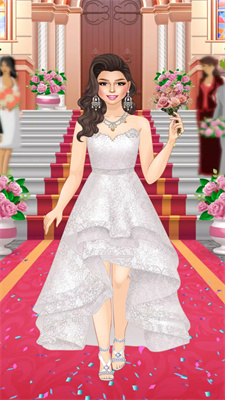 婚礼女孩打扮新娘WeddingGirlDress Up, Bridal