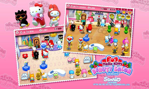 凯蒂猫美容院最新版(Hello Kitty Christmas) v1.3