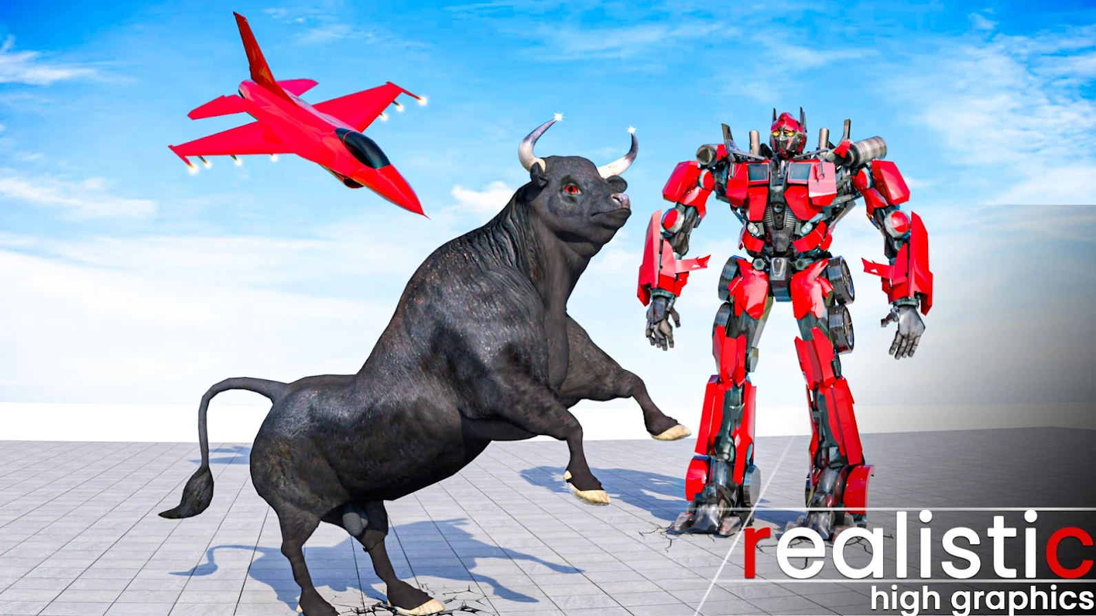 愤怒野牛赛跑游戏官方版  v5.5.3