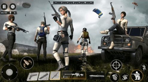 跳伞吃鸡战场游戏安卓手机版  v4.5.1