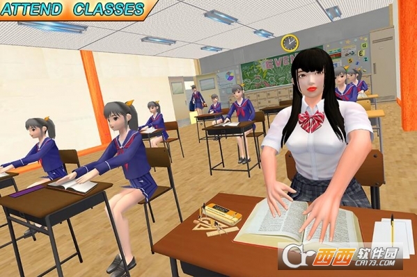 High School Life: Girl Simulator(高中乐趣虚拟女孩) v1.0 安卓版