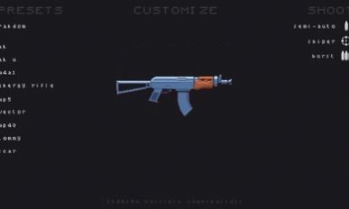 像素枪械制造游戏