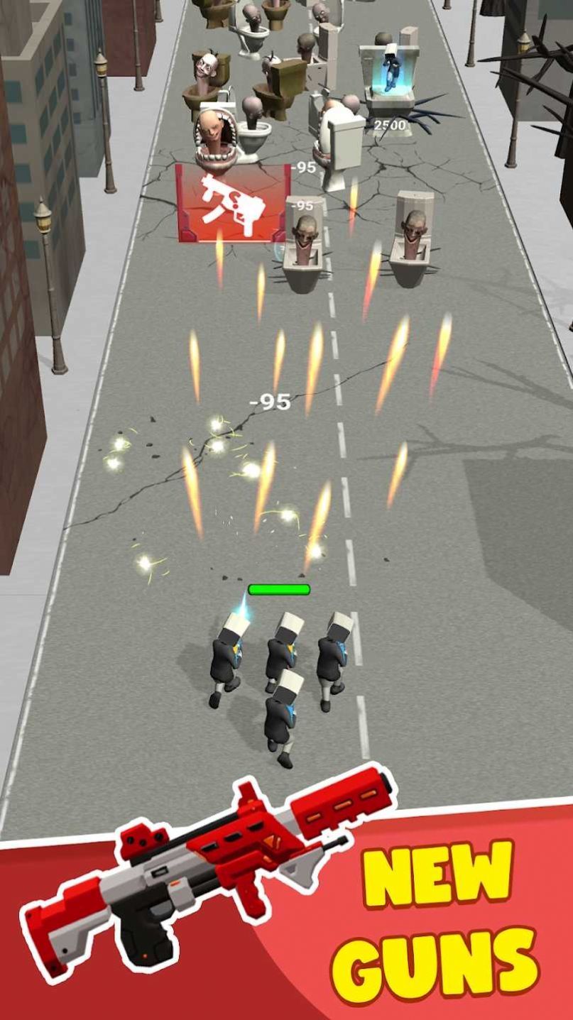 厕所怪物奔跑射手 v1.0.5