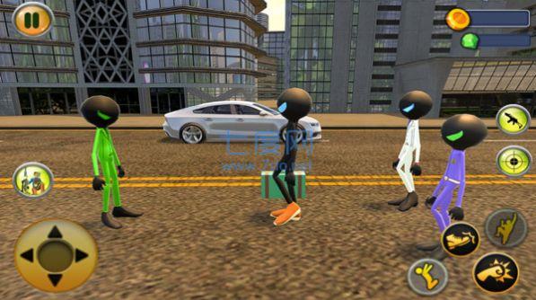 绿火柴人绳索英雄游戏 v1.0