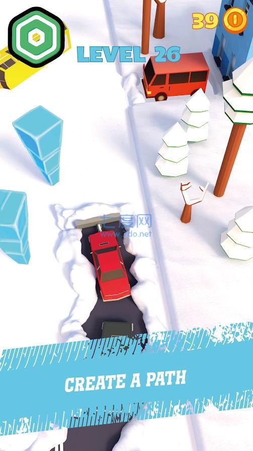 清洁雪地3D游戏